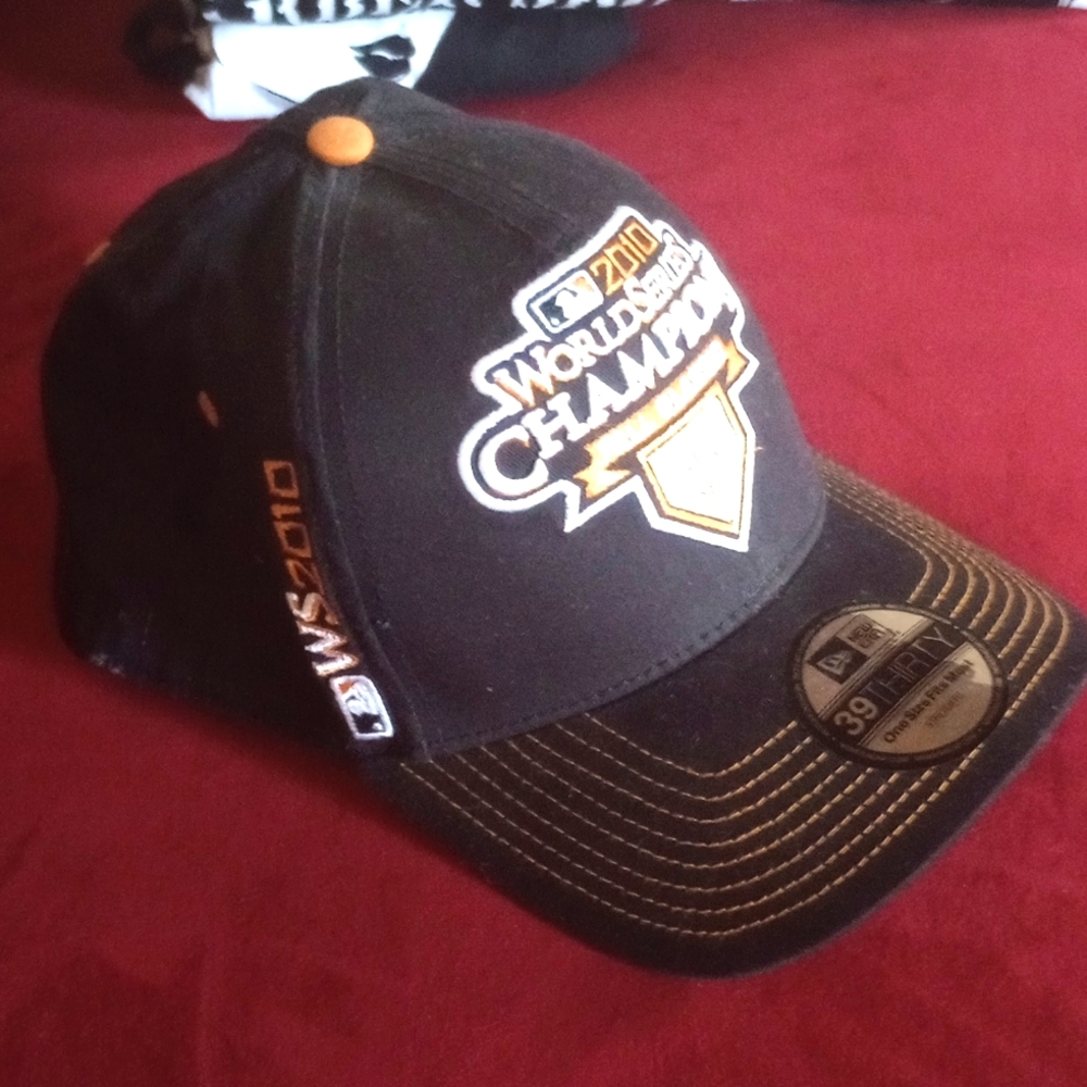 Giants baseball world series cap